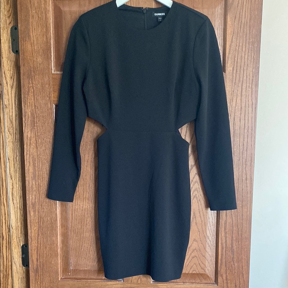 NWT Express black mini dress